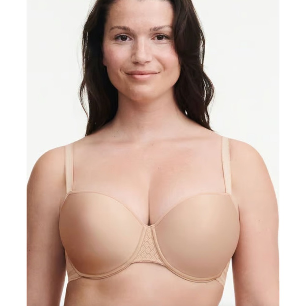 Lucie Lace Comfort Sexy Comfort T-Shirt Bra - Clay Nude 36G